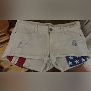 2 pairs of women’s denim jean shorts